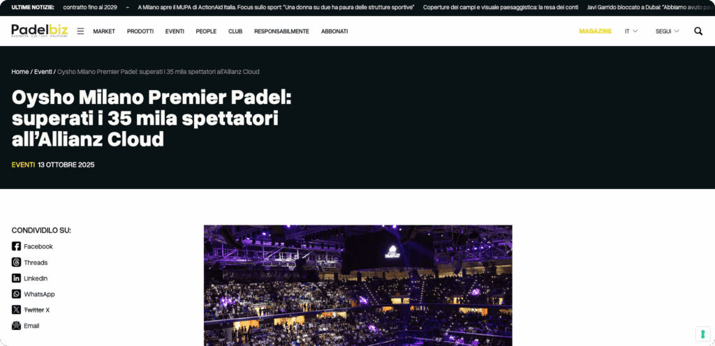 Padel bliz
